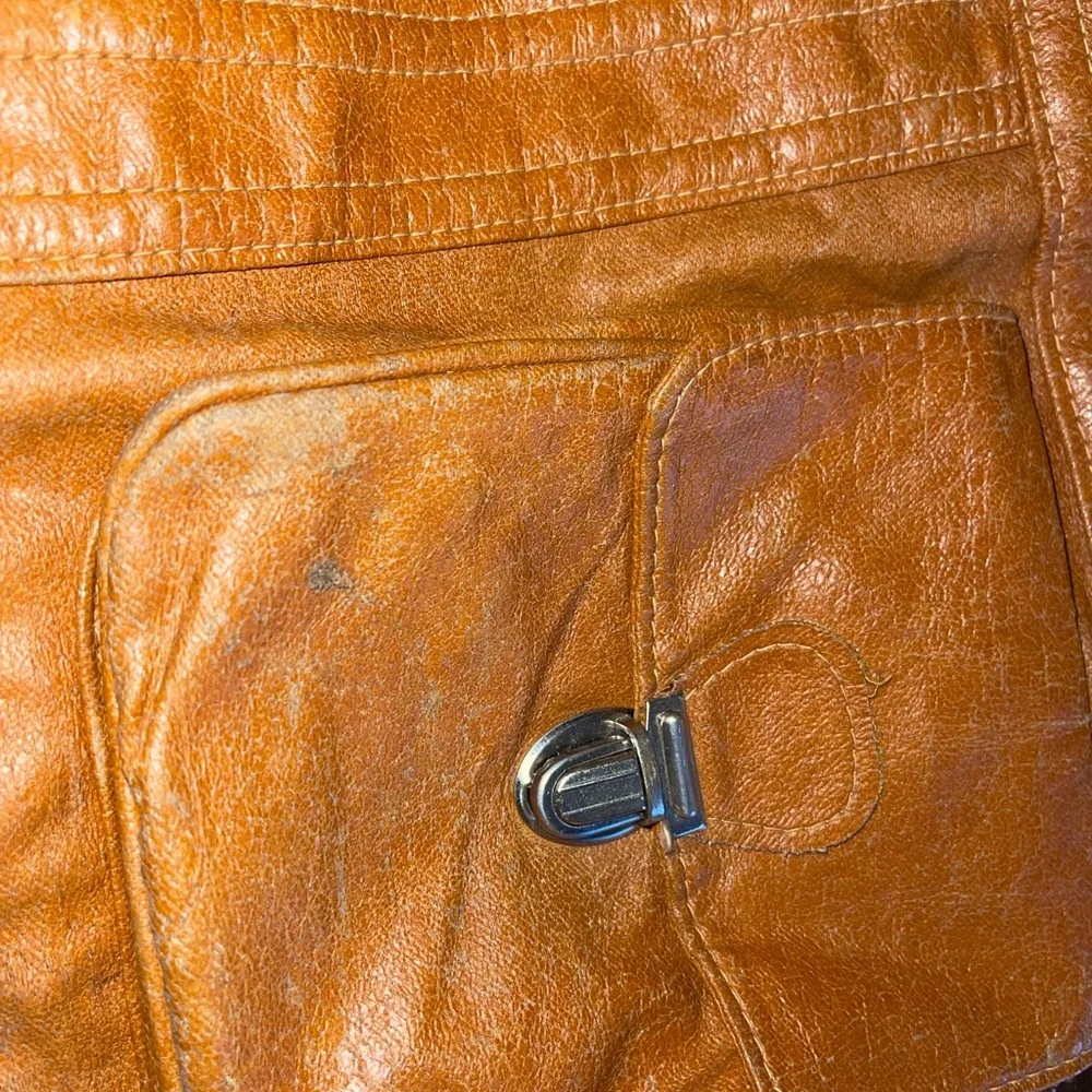 Vintage Brown Travel Bag AS IS